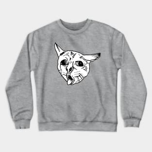 Ugly Coughing Cat Meme Crewneck Sweatshirt